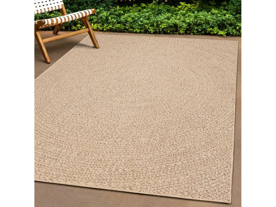 Vidaxl Tapete Zizur 240x340 Cm Aspeto De Juta Interior E Exterior