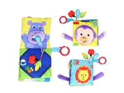 Livros De Tela Para Bebê Macios - Brinquedos De Tela Infantis - Livros Blandos Para Bebês