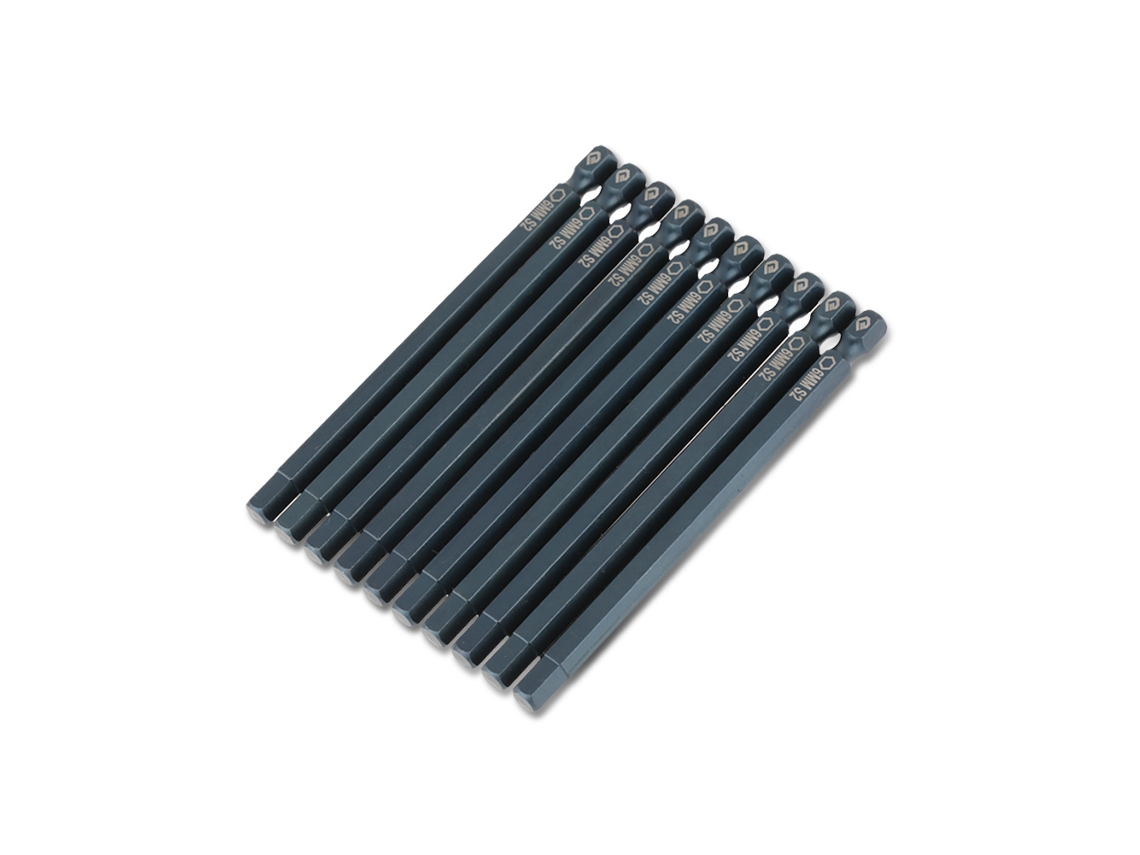 Kit de 10 Bits de Parafuso com Cabeça Hexagonal