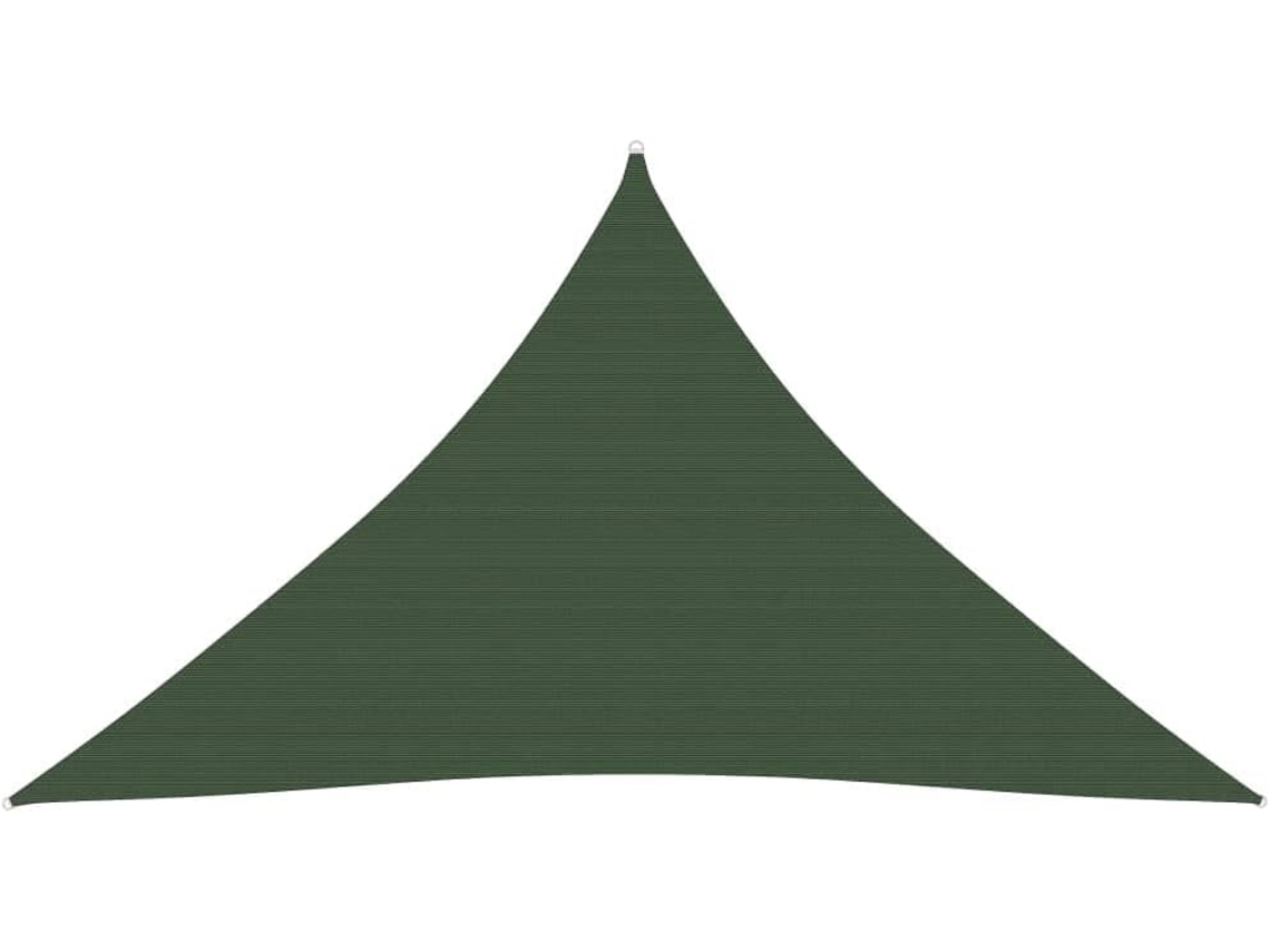 Vela De Sombra Verde Para Pátio, Terraço Com Proteção Uv Impermeável