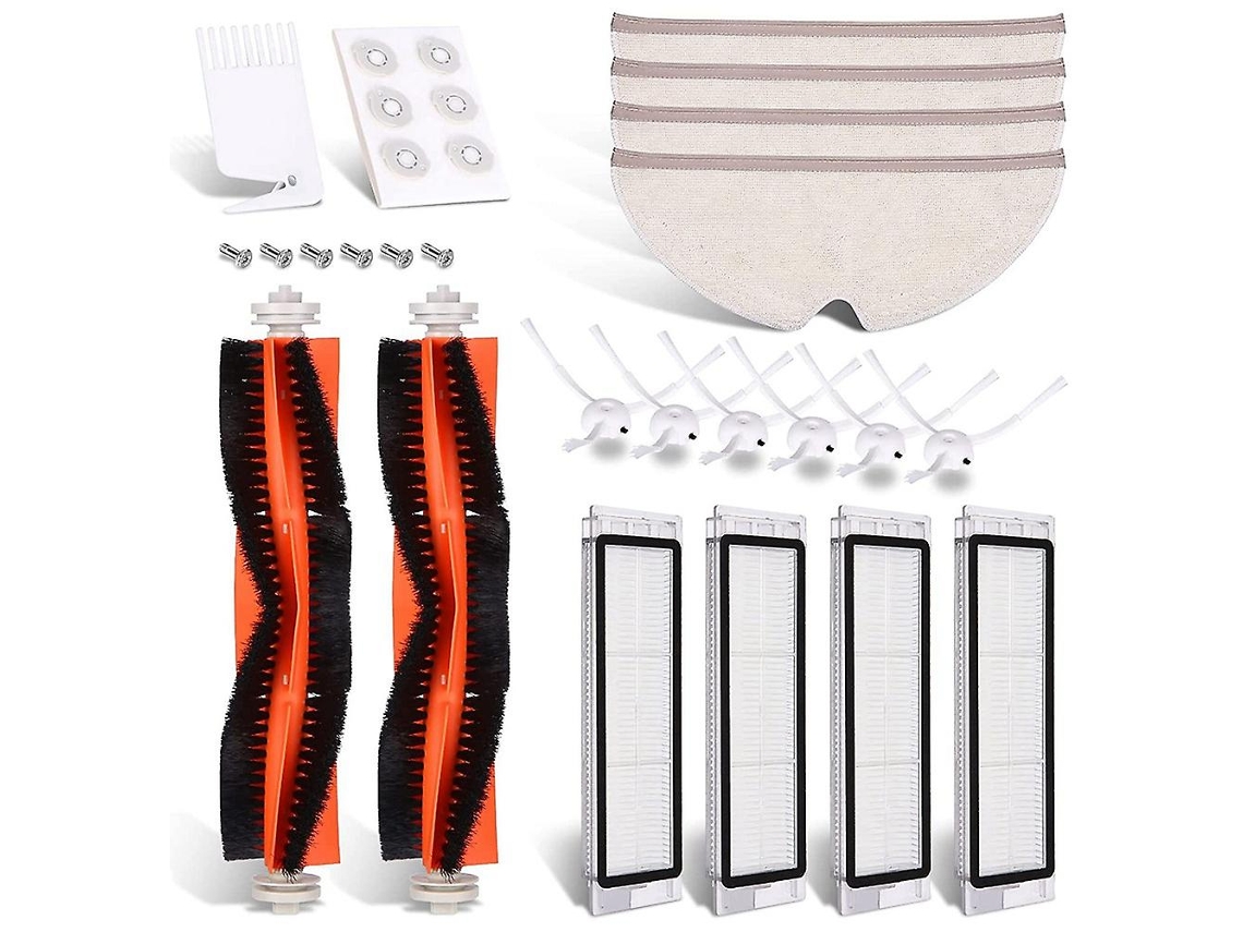 Kit de Acessórios para Xiaomi Roborock S50 S51 S55 S5 S6 Robot Cleaner