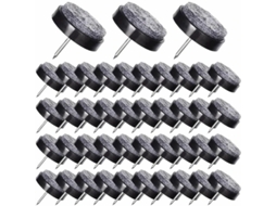 Almofadas De Feltro Para Móveis, 24 Mm, Preto