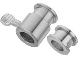 1 Kit de Limitadores de Chama Cromados para Grelhas a Gás. Acessórios de Fácil Manutenção Que Proporcionam um Cozimento CHABERLU
