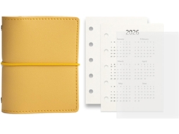 Caderno de Couro com Argolas SFUSHOS