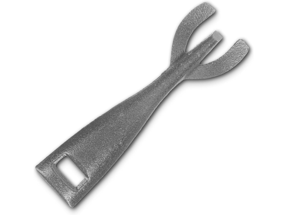 Conjunto De 3 Pinças Ferro Fundido Para Churrasco Anti Queimadura Grelhas Teppanyaki, Grelhas E Bifes Utensílio De