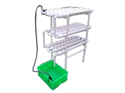Kit De Cultivo Hidropônico, 3 Camadas, 108 Locais Para Plantas, Diâmetro Do Tubo 6,1 Cm, Diâmetro Do Buraco 3 Cm, Material Pvc-u