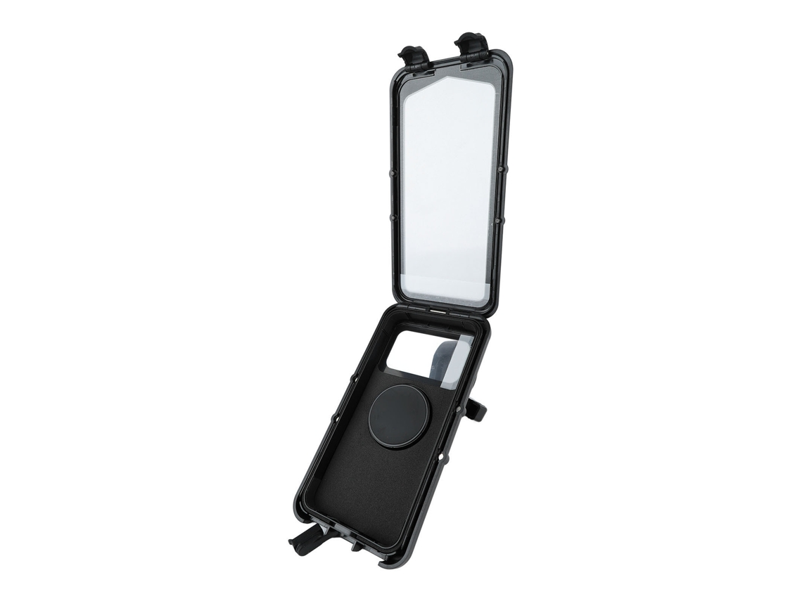 Business suporte para Celular Moto/bicicleta À Prova D'água com Reconhecimento Facial/digital Ajuste 360° para Celulares Até 7 Polegadas