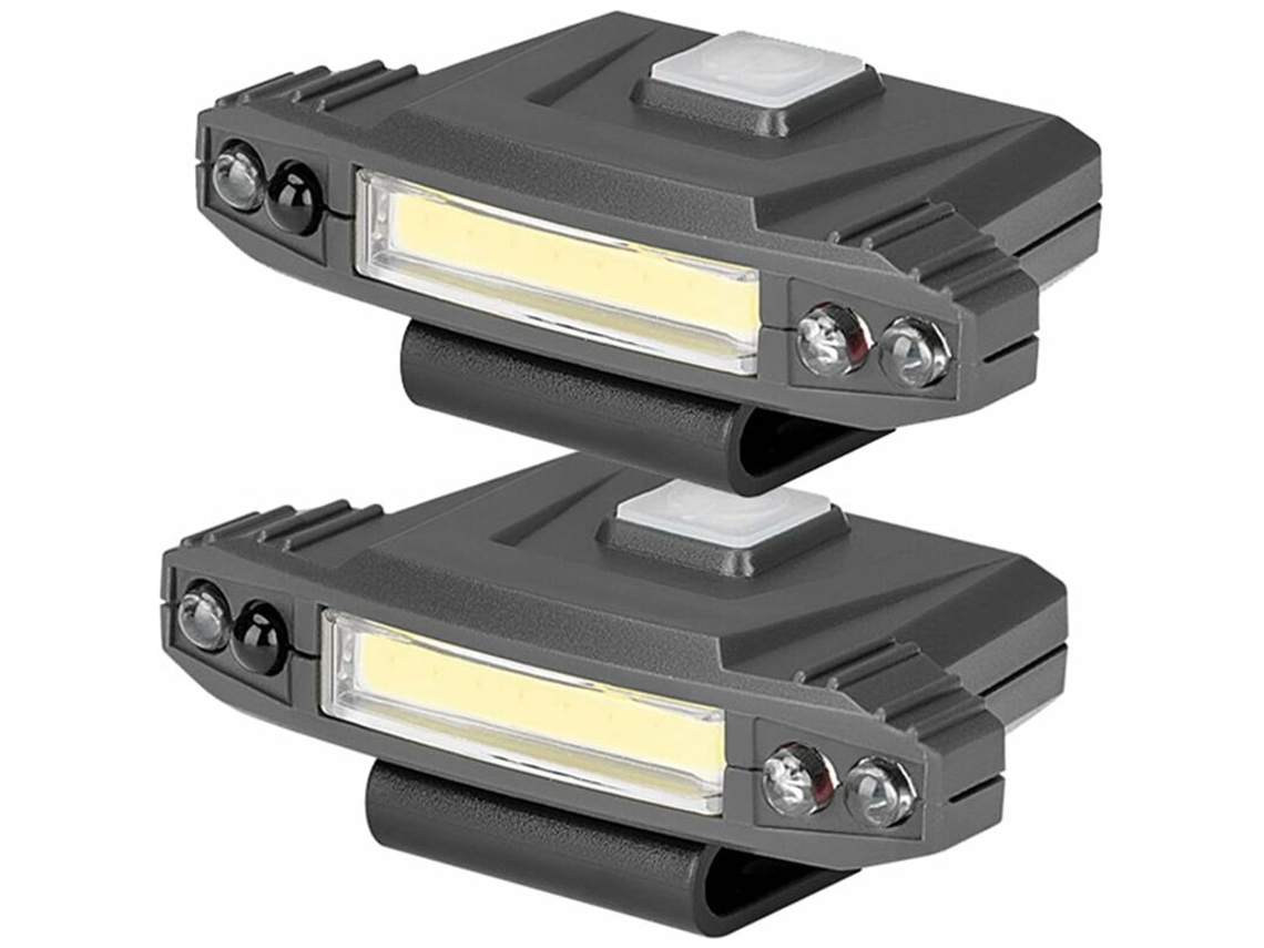 Farol de Encaixe Recarregável com Sensor de Dedo Usb e Bateria Integrada