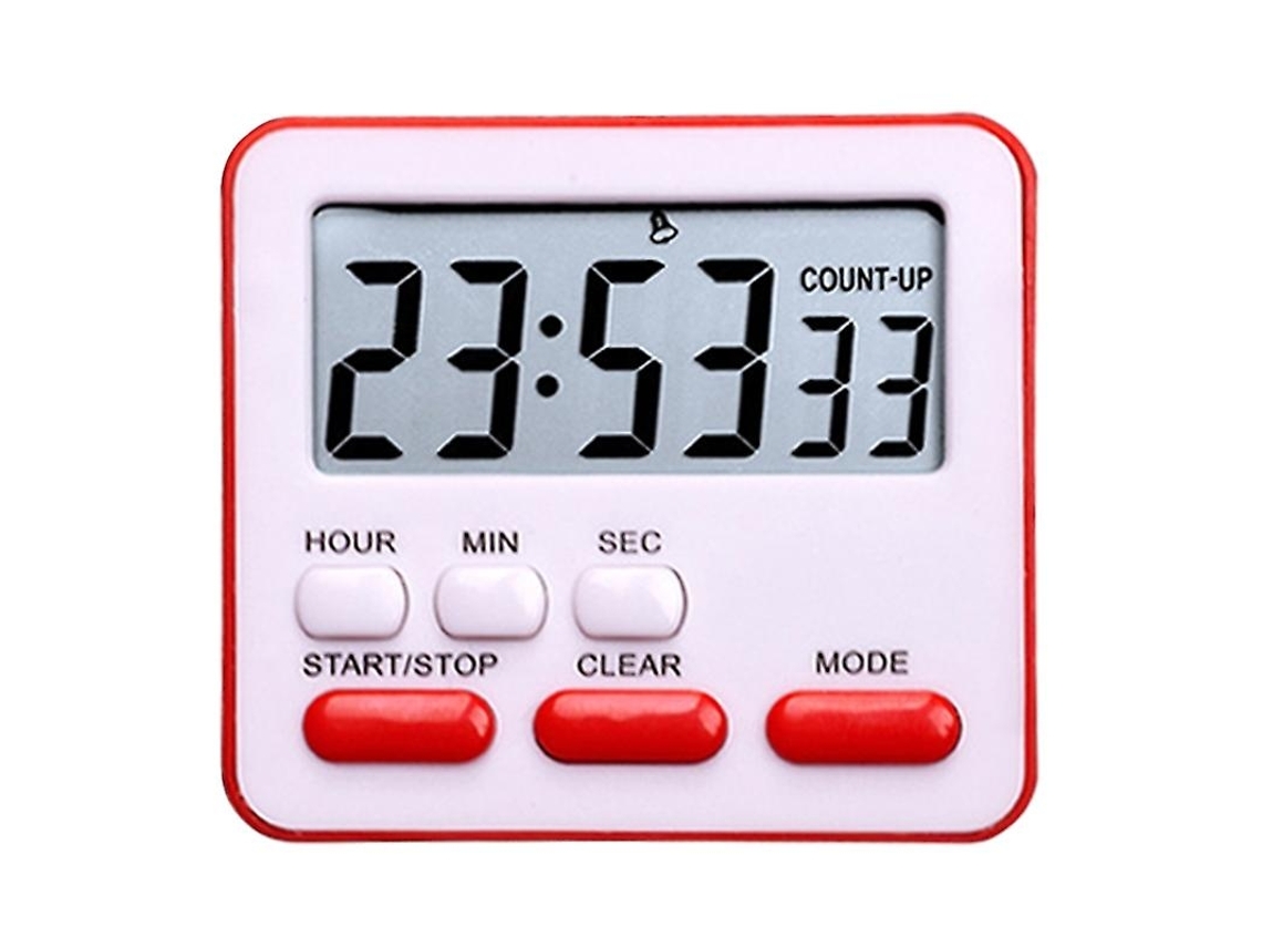 Temporizador De Cozinha Digital Para Chef Com Tela Lcd Grande E Suporte Magnético Perfeito Slowmoose