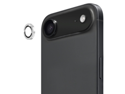 Capa De Lente Enkay Para Iphone Air Prata Strass