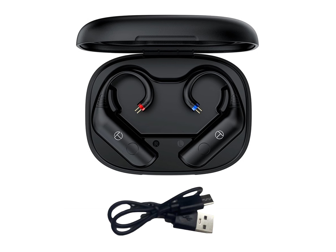 Fones De Ouvido Sem Fio (bt20 Pro-0.78 Pretos) Com Módulo De Atualização E Conector De Cabo.