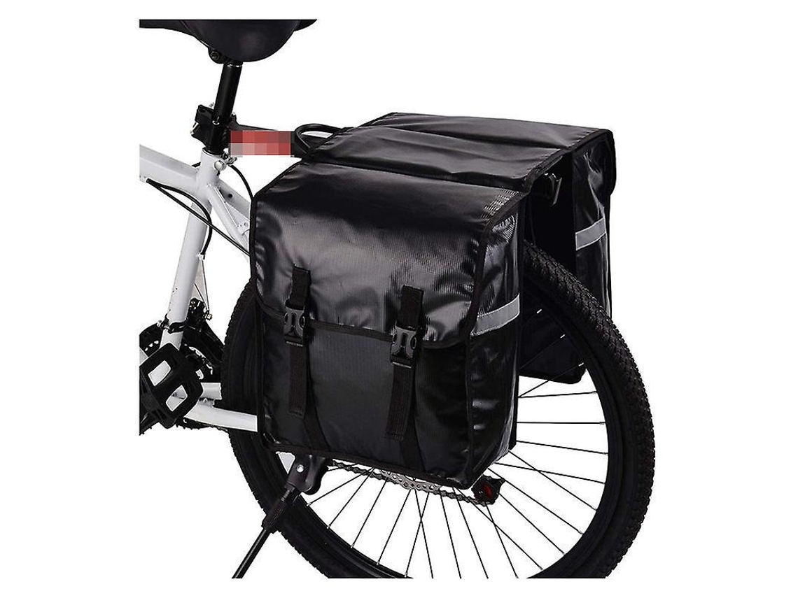 Lurelia Bolsa Bicicleta Alforjes Duplos Impermeáveis Para Bicicleta Com Alça Expansível, Bolsa Para Assento Traseiro E Capa De Chuva