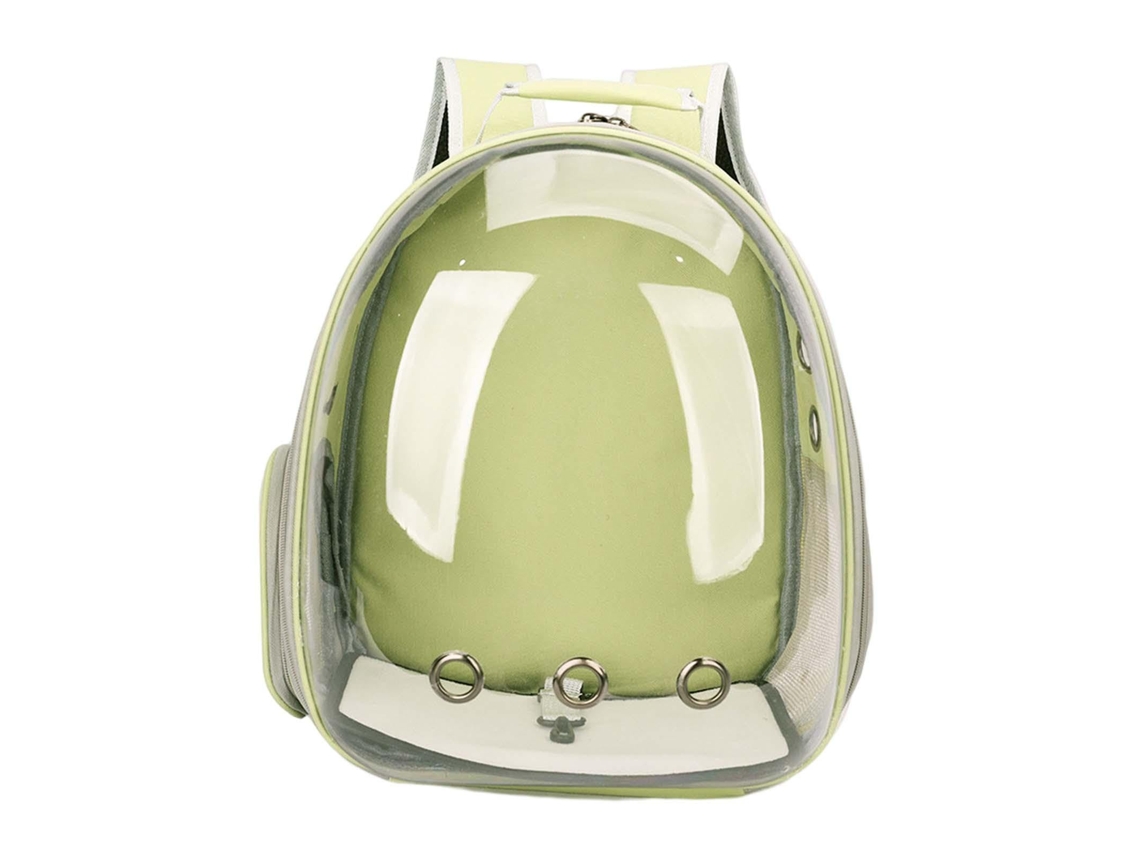 Mochila AQUAFORGE para Cães e Gatos, Ventilação, Verde