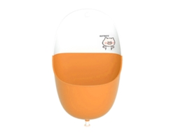 Mali urinol para Bebê Menino Leve Portátil Dobrável Capacidade Prática Pp Tpr Estilo Cartoon Laranja Porco
