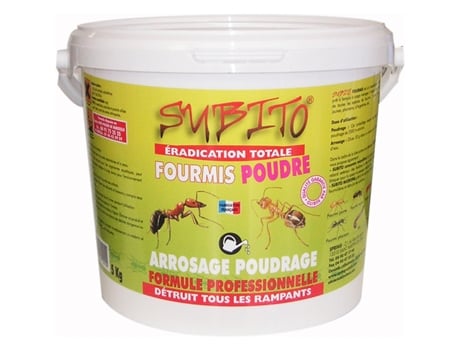 Pó Anti-Formiga SUBITO 5Kg Fourmis Poudre 5Kg