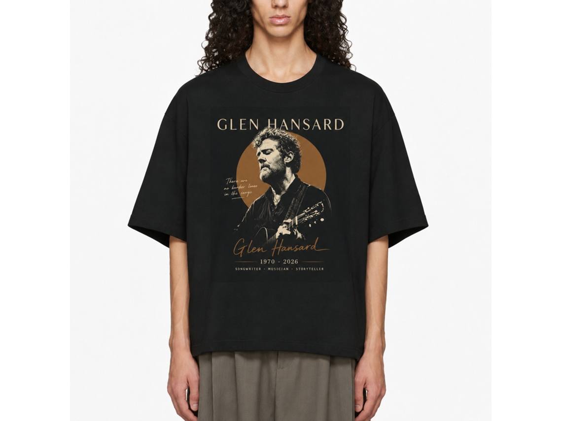 Rockinstone Glen-hansard T-shirt Rip Size:xl