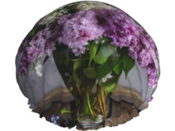 Touca De Banho Com Estampa Floral Lilás – Reutilizável, Dupla Camada, Essencial Para Viagens, Ideal Para Hotéis E Salões