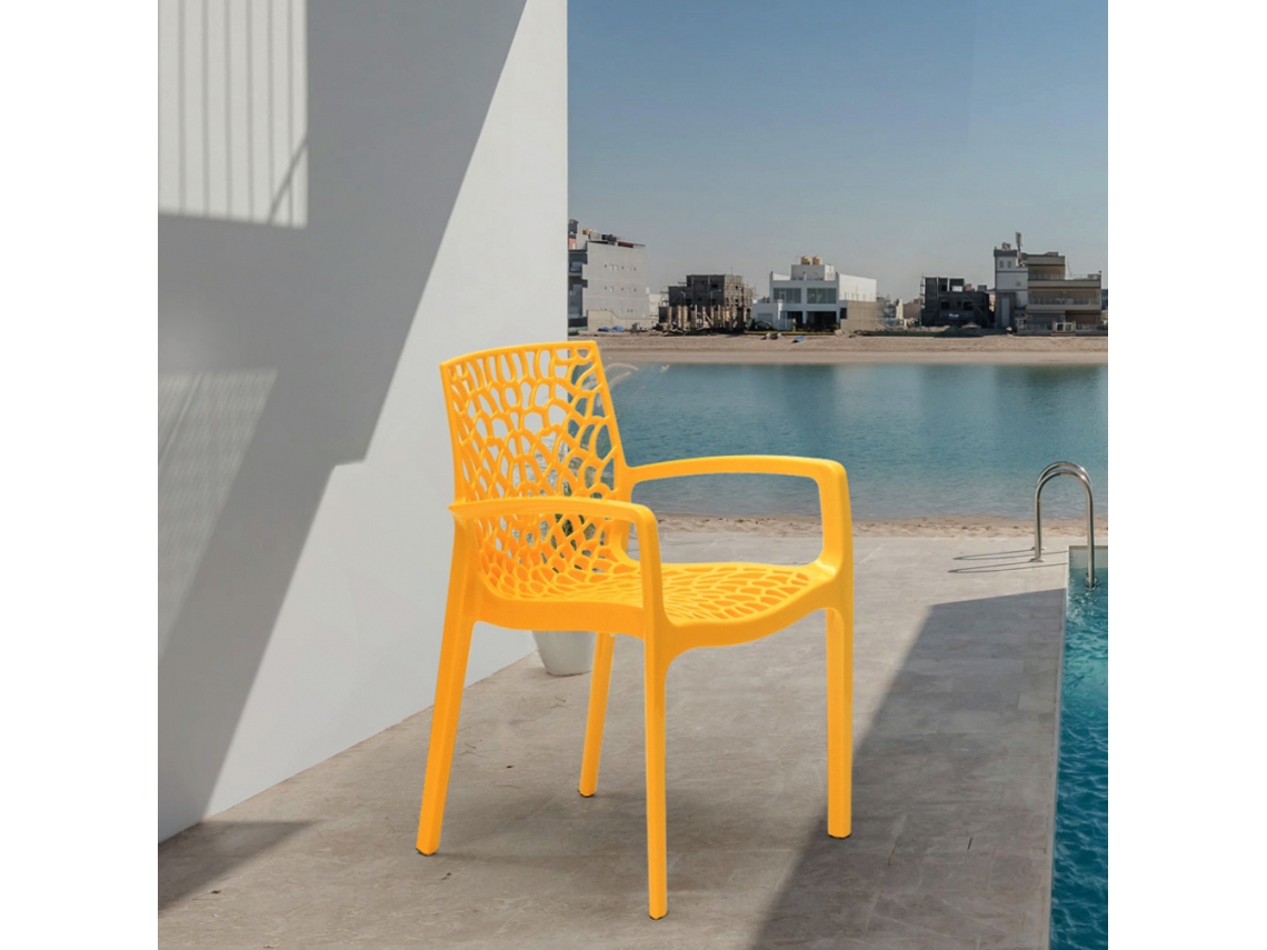 Gruvyer grand soleil stackable chair 2025