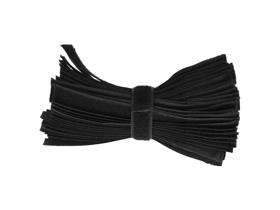 Fivelas LAXISCREED para Cabelos 50 Unidades Preto