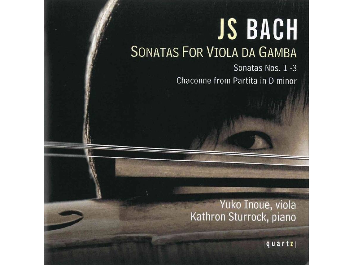CD Inoue/sturroc - Sonatas for Viola de Gamba (1CD)