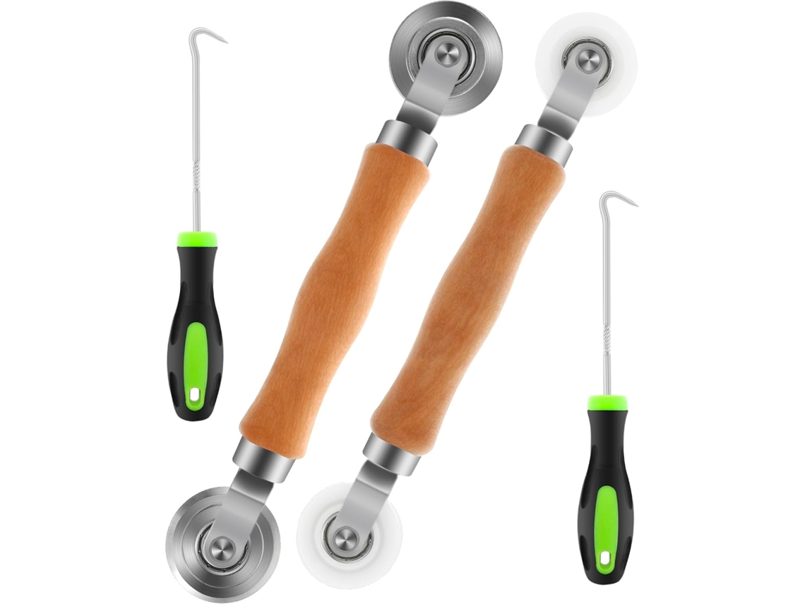 Kit De Para Roletes Exibição, Reparo Vitrines, Extrator Ranhuras, Ferr