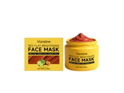 Máscara de Argila Vermelha Viareline para Cuidados Faciais Diários LAXISCREED