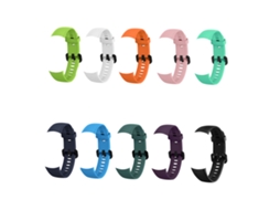 Pulseira de Silicone LAXISCREED para Honor Band 5 10 Cores