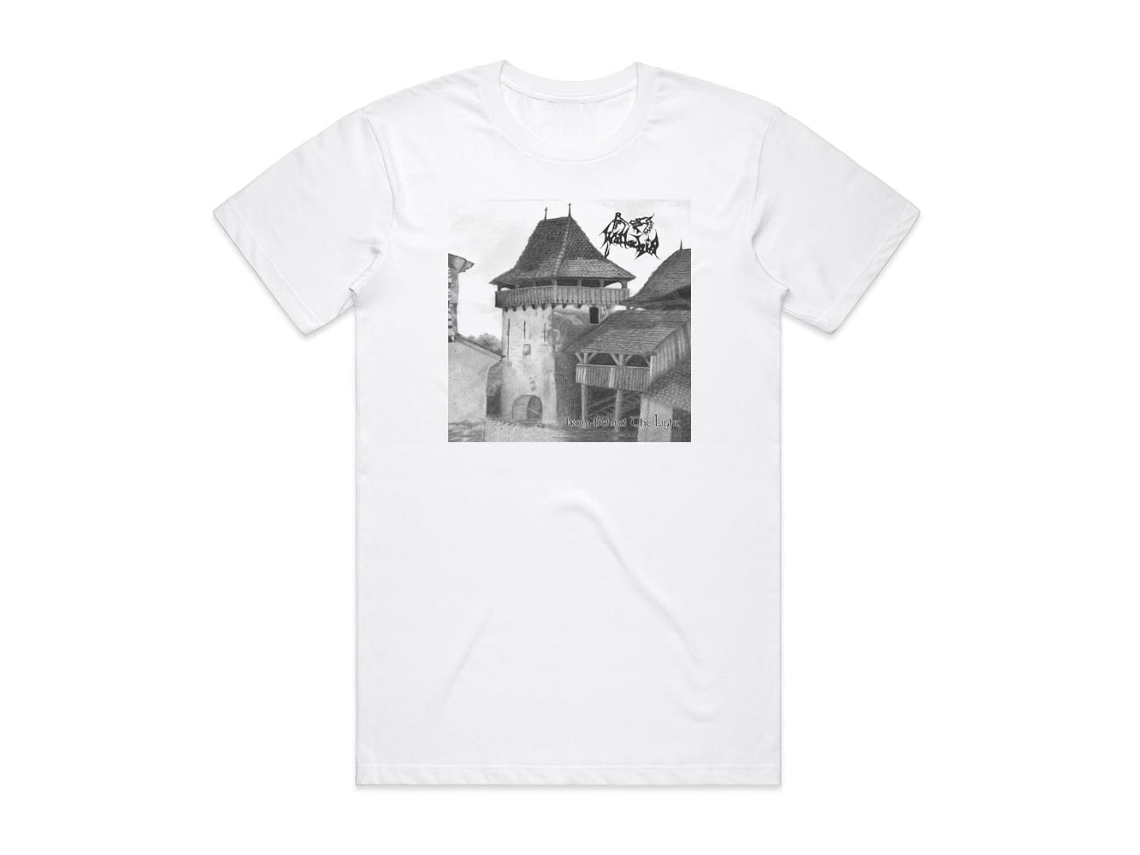 Wallachia From Behind The Light Album Cover T-shirt White Rockinstone Size-l
