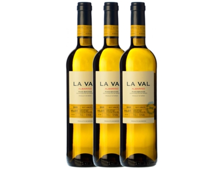 Vinho LA VAL La Val Albariño Rías Baixas (0.75 L - 3 unidades)