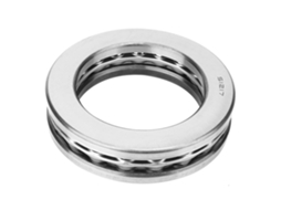 Rodamiento De Empuje Axial De Bola Plano 51217 Precisión Alta Bajo Ruido Piezas De Hardware Industrial