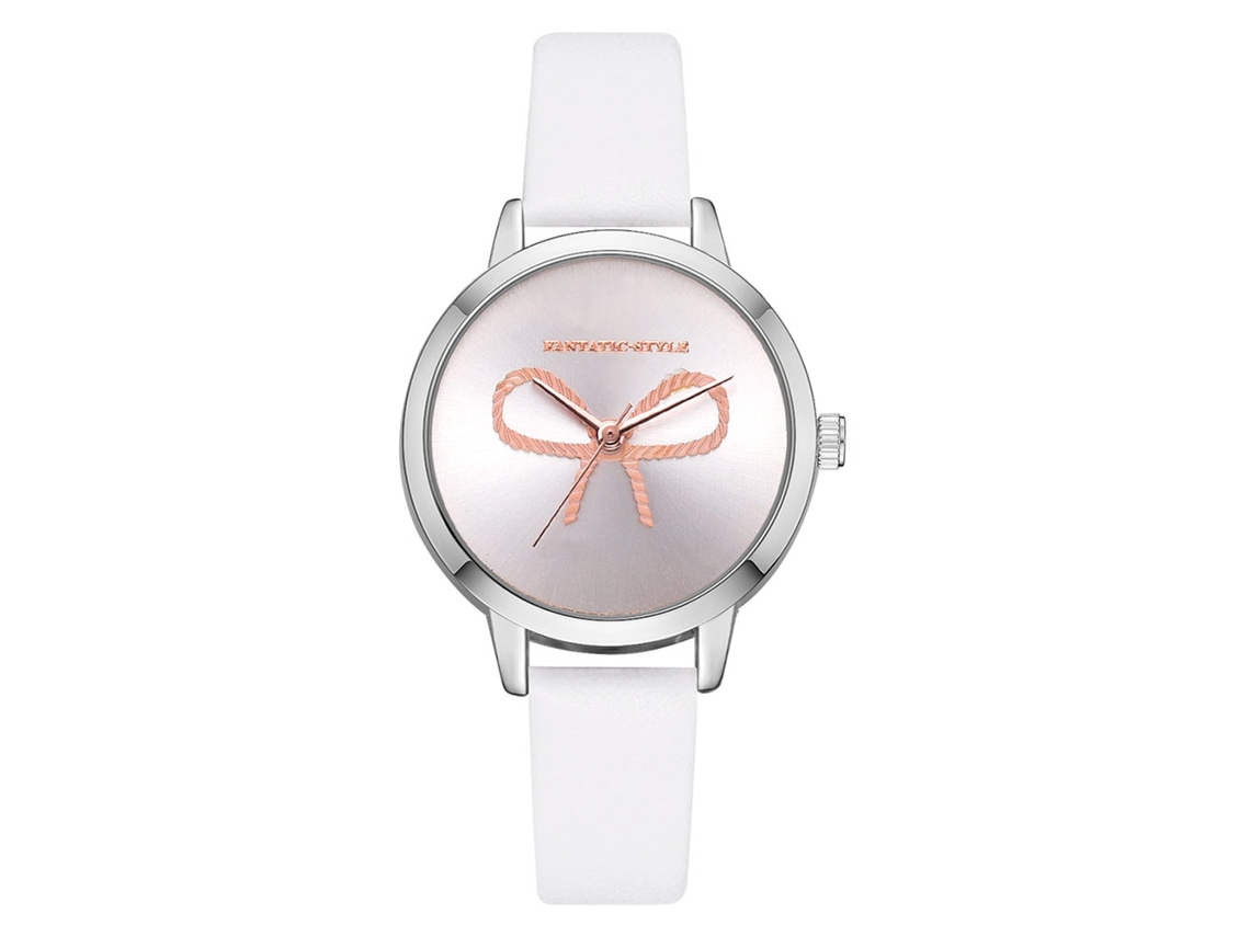 Relógio de Pulso Feminino Lvpai P716 Liga Quartzo Simples com Laço (branco)