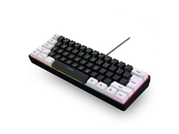 Teclado Gamer Com Fio Teclado Gamer À Prova Dágua Teclado Com Iluminação Rgb Everley891