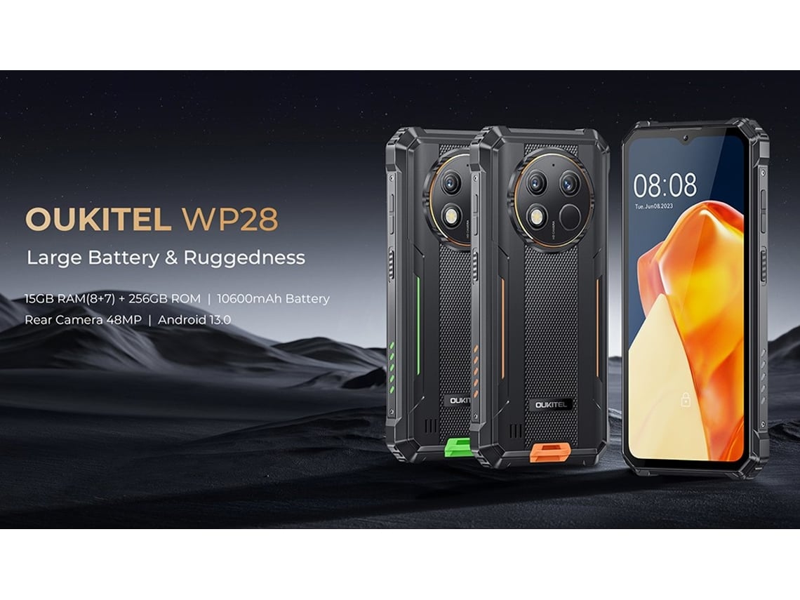 OUKITEL WP28 8GB 256GB Smartphone resistente Aruba