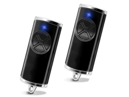 Yuru abridor de Portão de Garagem 868mhz, 2 Unidades, Substituto para Transmissor Portátil 4 868 bs Preto