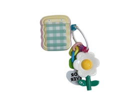 Capa Airpods LAXISCREED Flor Xadrez 1ª/2ª G