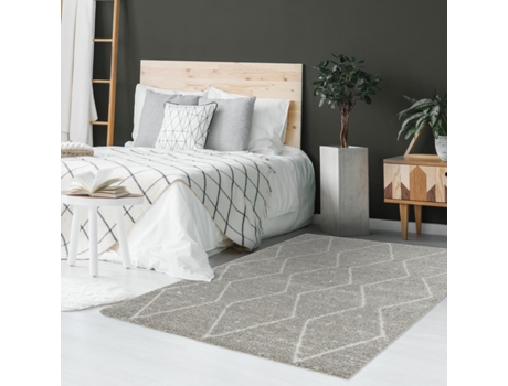 Tapete de sala Amore 10 cinza 120X170 UNAMOURDETAPIS