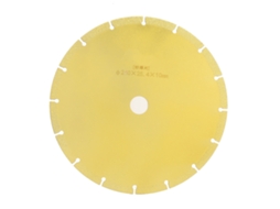 Hoja De Sierra Circular Diamante Soldadura Hoja De Esmeril Rueda Segmentada 250x25.4x10mm