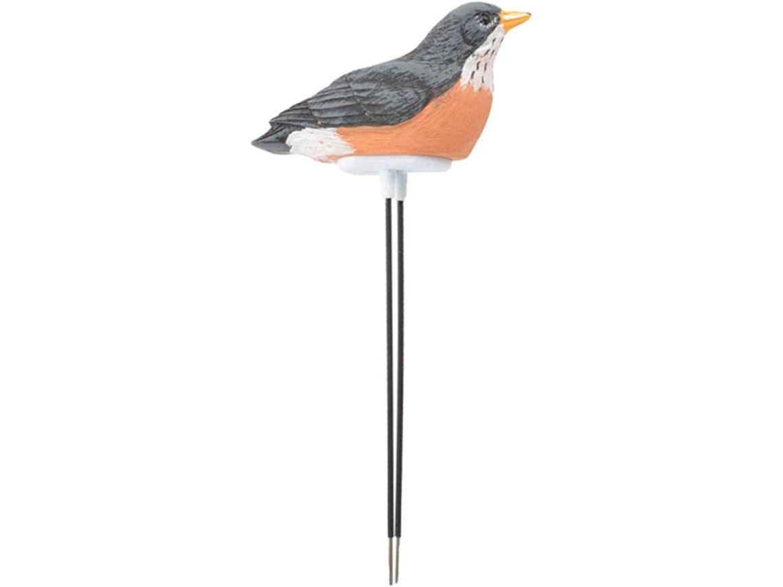 Easybymall Saudável Para Um Jardim Feliz Medidor Automático De Umidade Do Solo Em Formato Pássaro Com Alarme