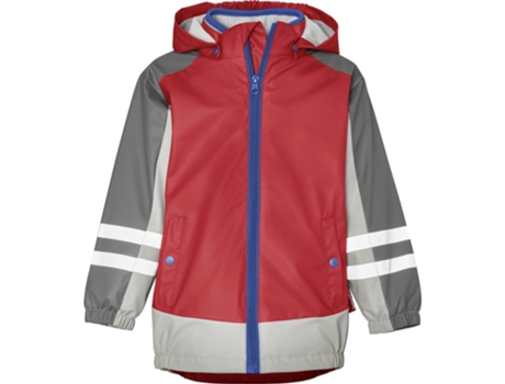 Impermeável de Criança PLAYSHOES Vermelho (8 anos)