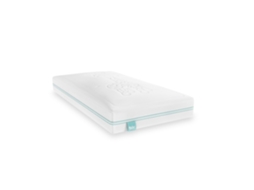Colchão para berço Baby One 70x140 cm, capa removível, altura ± 12 cm | Certificado Oeko-tex® | branco
