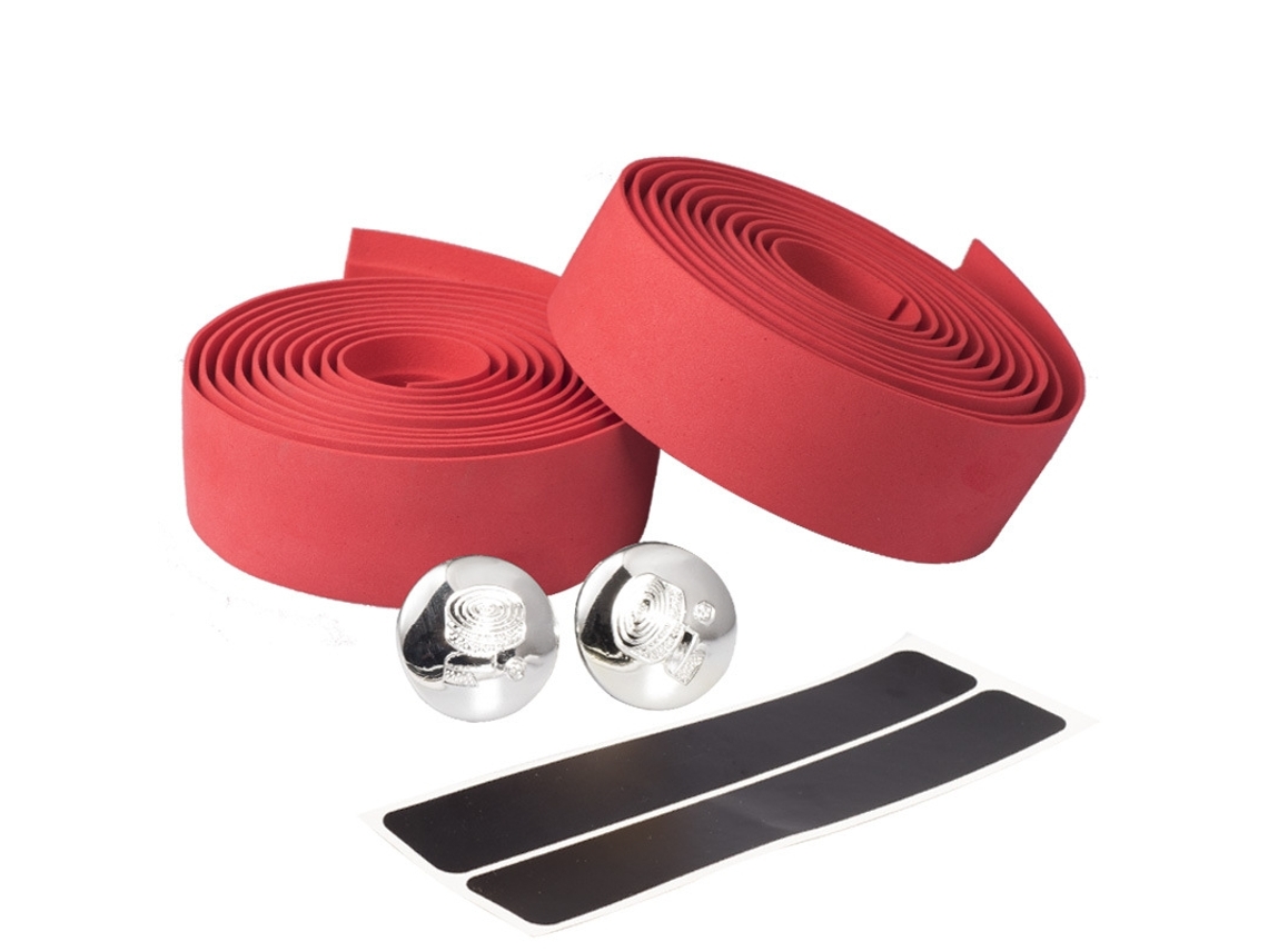 Fita Antiderrapante Para Guiador De Bicicleta (pacote Com 4) Red