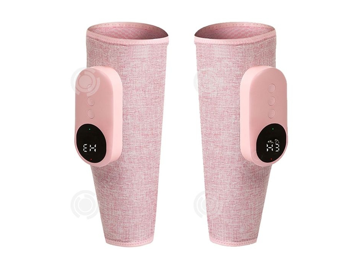 Masseur Sem Fio Prático 57 X 30 Cm 2 Peças 3 Modos Com Compressa Quente Massagem Completa Do Corpo A 360 Graus Masseur Para Pernas