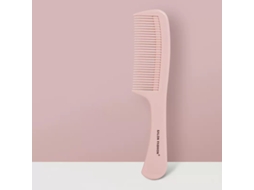Pente Plano de Plástico com Dentes Largos para Massagem Capilar e do Couro Cabeludo. MDUG (estilo 5 Rosa)