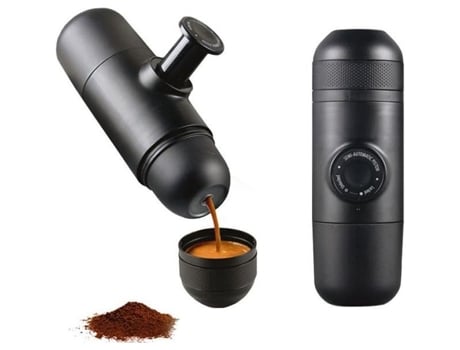 Máquina de café manual mão máquina de café expresso mini cafeteira portátil para design de viagem ao ar livre SANLIN BEANS