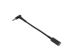 2026zentro-adaptador Usb C Para Dc Pd 100w Tipo C Para Porta Dc 4.5x0.6mm Para Carregamento De Notebook Hp