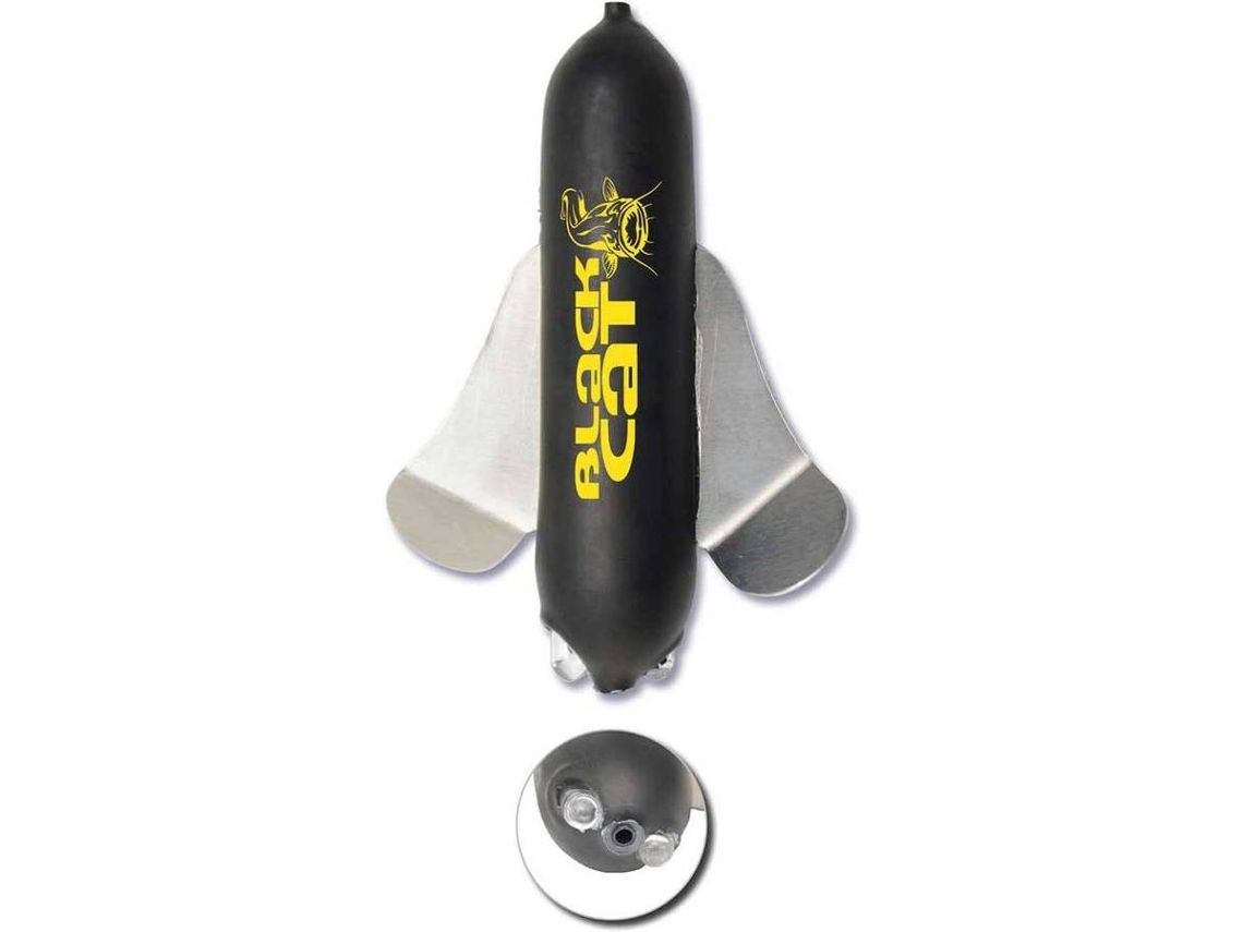 Bóia de Pesca BLACK CAT Propeller U Preto