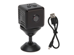 Câmera De Segurança Mini Wifi Sem Fio 1080p Visão Noturna Detecção De Movimento Smart Com Suporte Para Casa