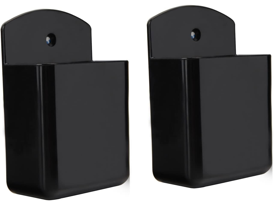 Conjunto de 2 Organizadores de Parede Autoadesivos para Controles Remotos de Tv e Ar Condicionado AQUAFORGE