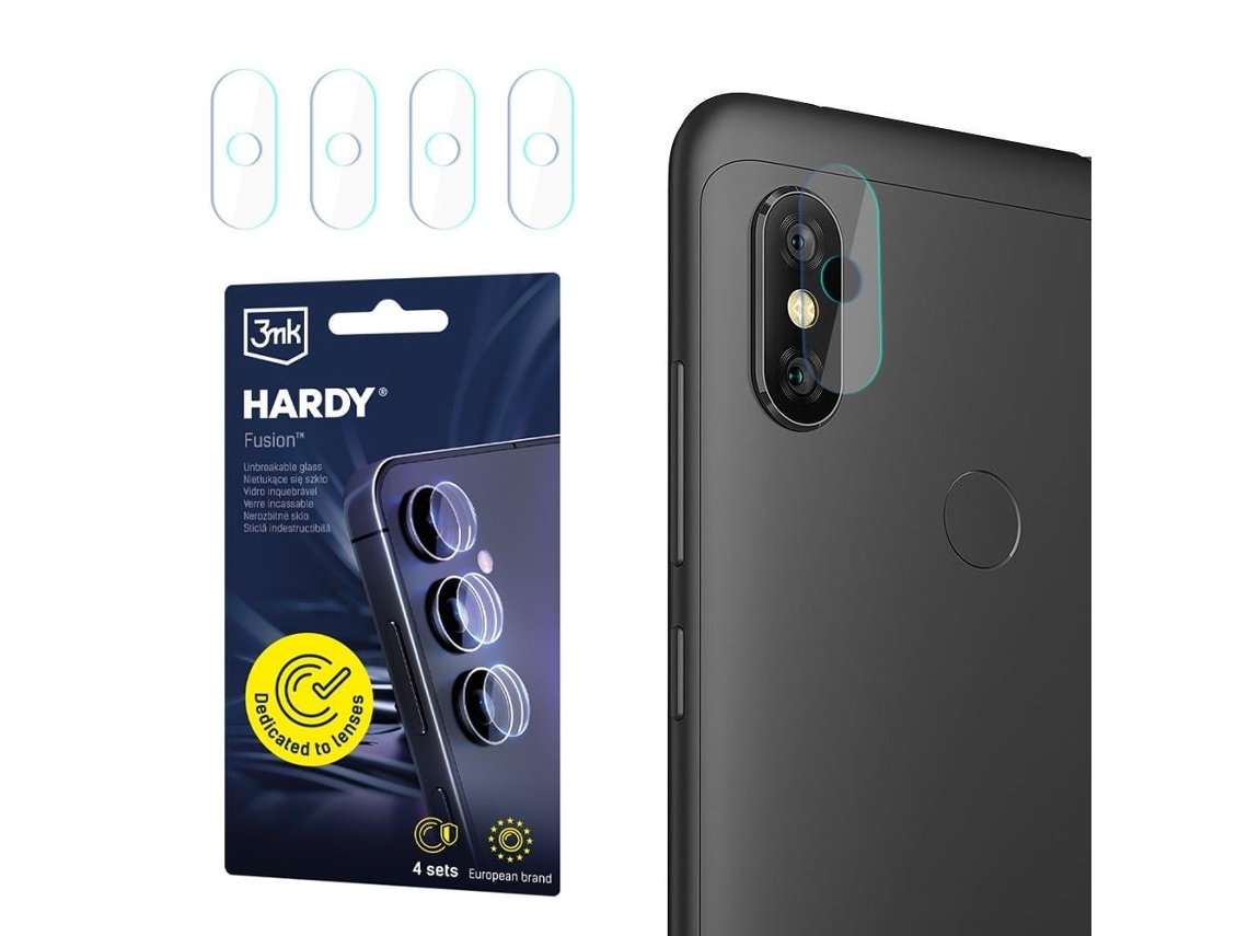 Película De Ecrã Xiaomi Redmi Note 6 Pro Global 3mk Hardy Fusion Lens Protection