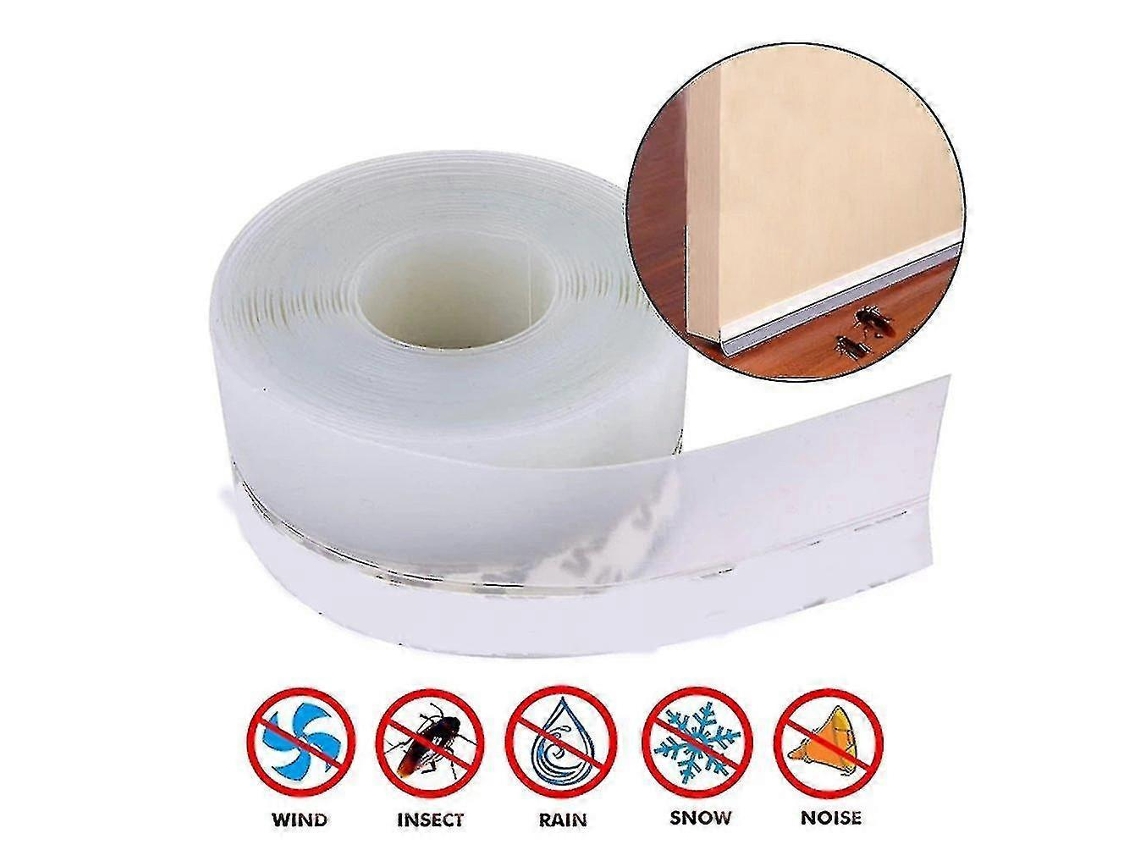 Fita De Vedação De Silicone Autoadesiva Para Portas E Janelas De 5 M Aya Slowmoose